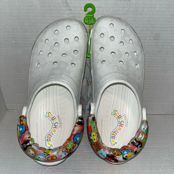 CROCS Other - New Crocs x Squishmallows Classic Clog White Unisex Mens 11 Womens 13 No Jibbits
